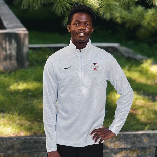 Nike Patriotic I-State White Quarter Zip